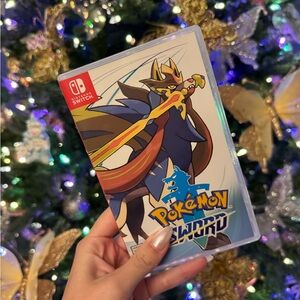 Nintendo Pokemon Sword Game with Vibrant Art